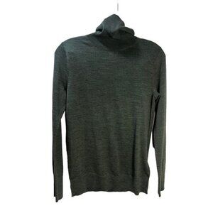 NEW GAP‎ Olive Green Sweater Turtleneck Pull Up Shirt XS